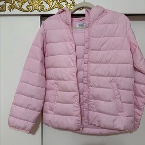 Old Navy Light Pink Kids Puffer Jacket